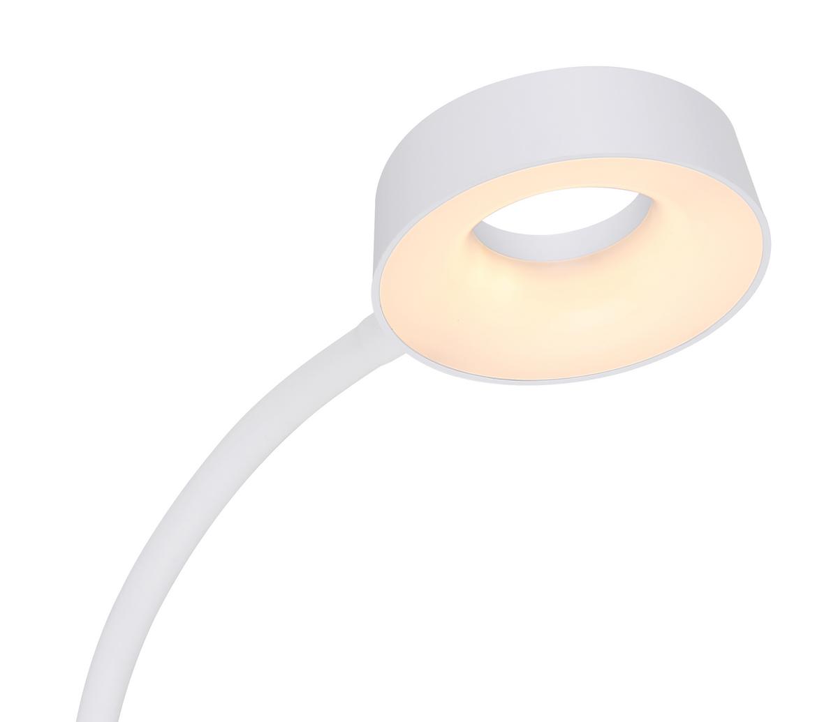 Led Svjetiljka Zidna 58397w Lehovo - bijela, Design, metal/plastika (15/45,5cm) - Globo