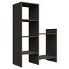 Regal Za Čevlje Earl - temni hrast, Design, leseni material (85,6/120/35,6cm) - Livetastic