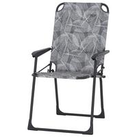 Campingsessel klappbar mit Armlehnen - Anthrazit/Grau, KONVENTIONELL, Textil/Metall (55/99/73cm) - Siena Garden