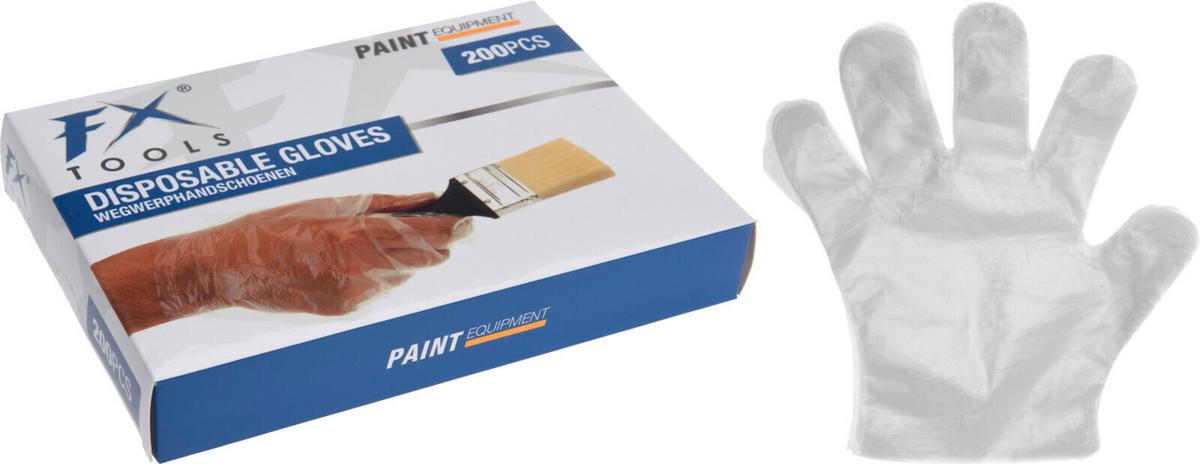 Eldobható Kesztyű 200db - műanyag (42/30/22cm)