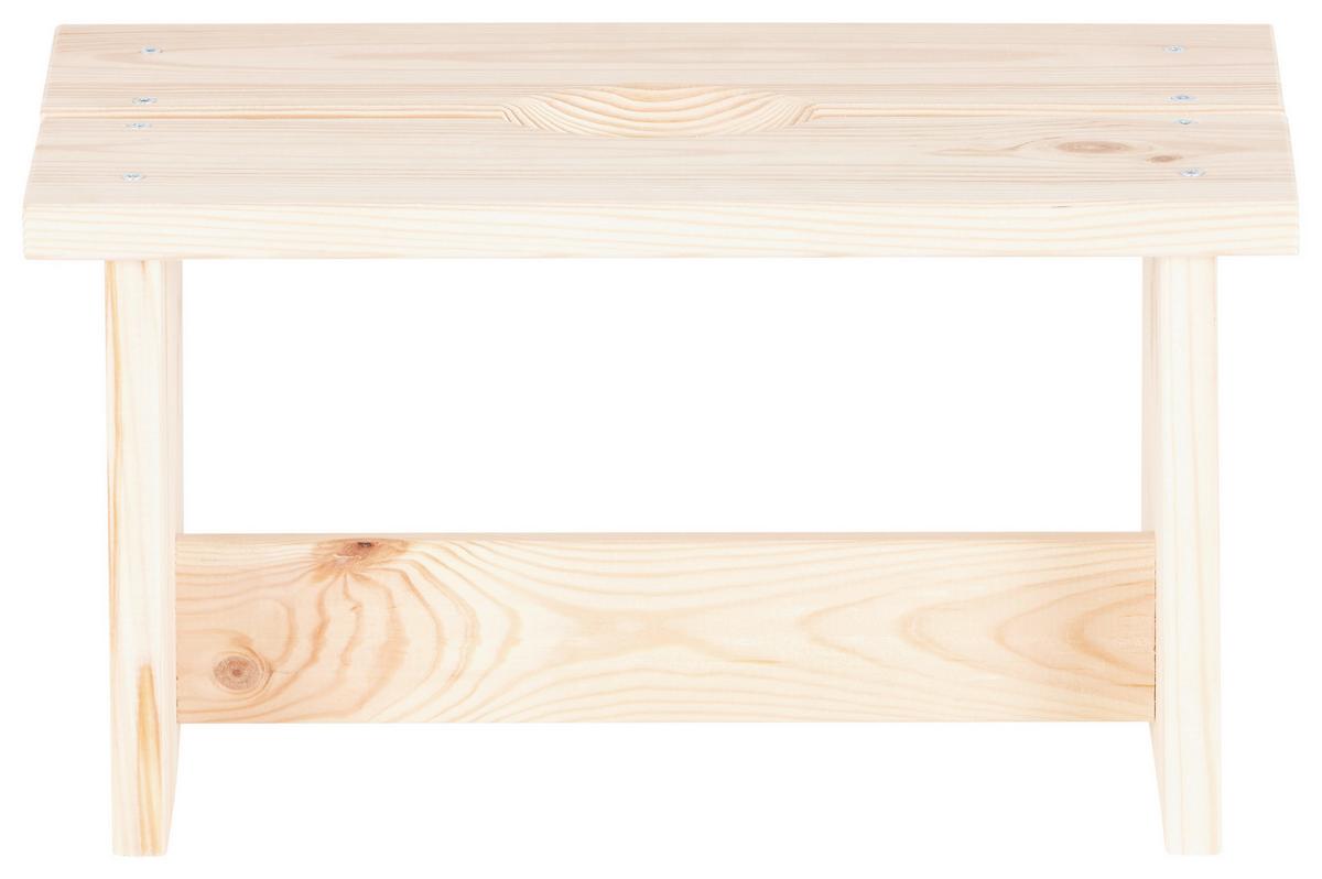 Taburet UNI - Modern, lemn (40/20/23cm) - Based