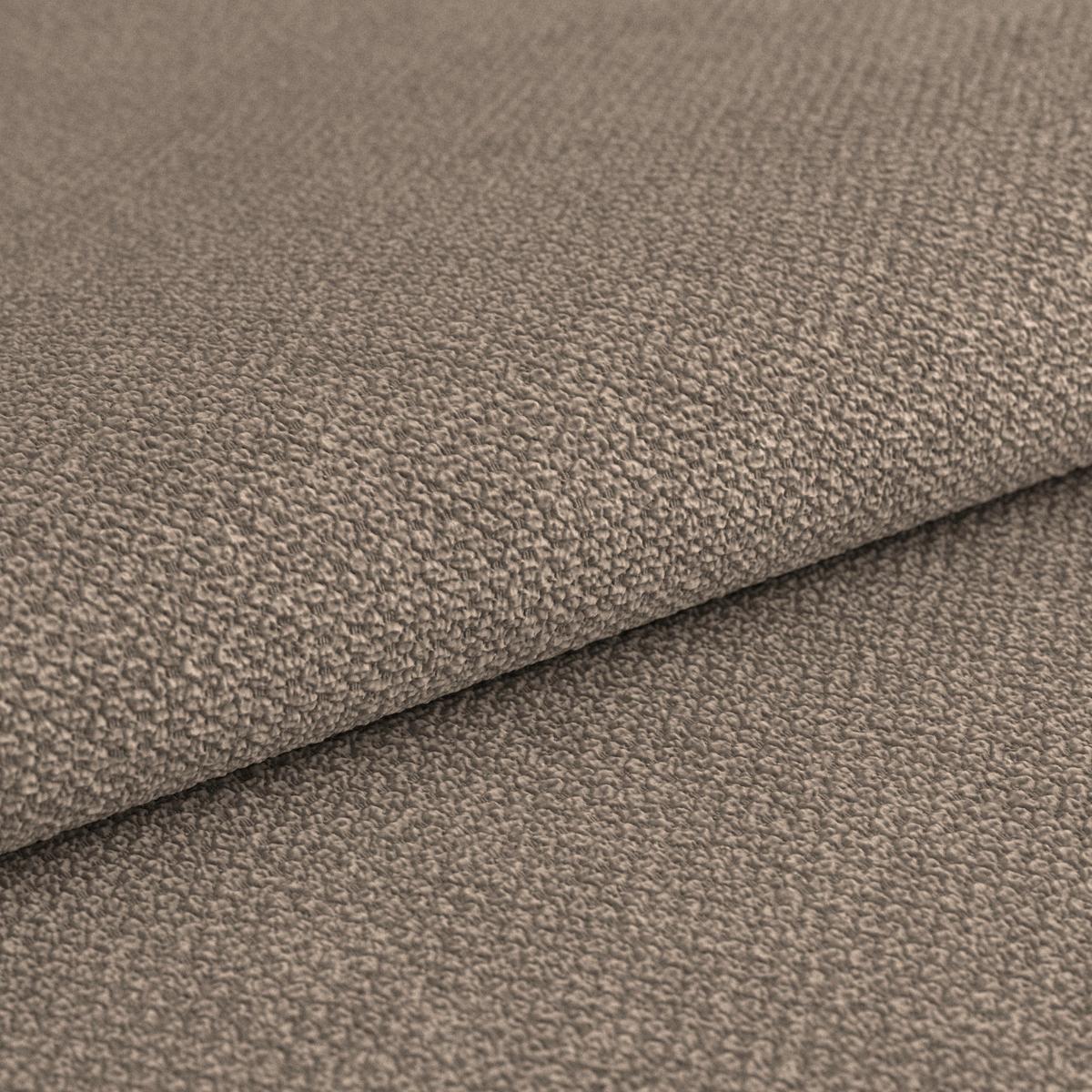Kutna Garnitura Mendoza - smeđa/crna, Design, tekstil/drvo (197/309cm) - Modern Living