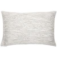 Kissenhülle Weave Perlmutt ca. 40x60cm - Perlmutt, Textil (40/60cm)