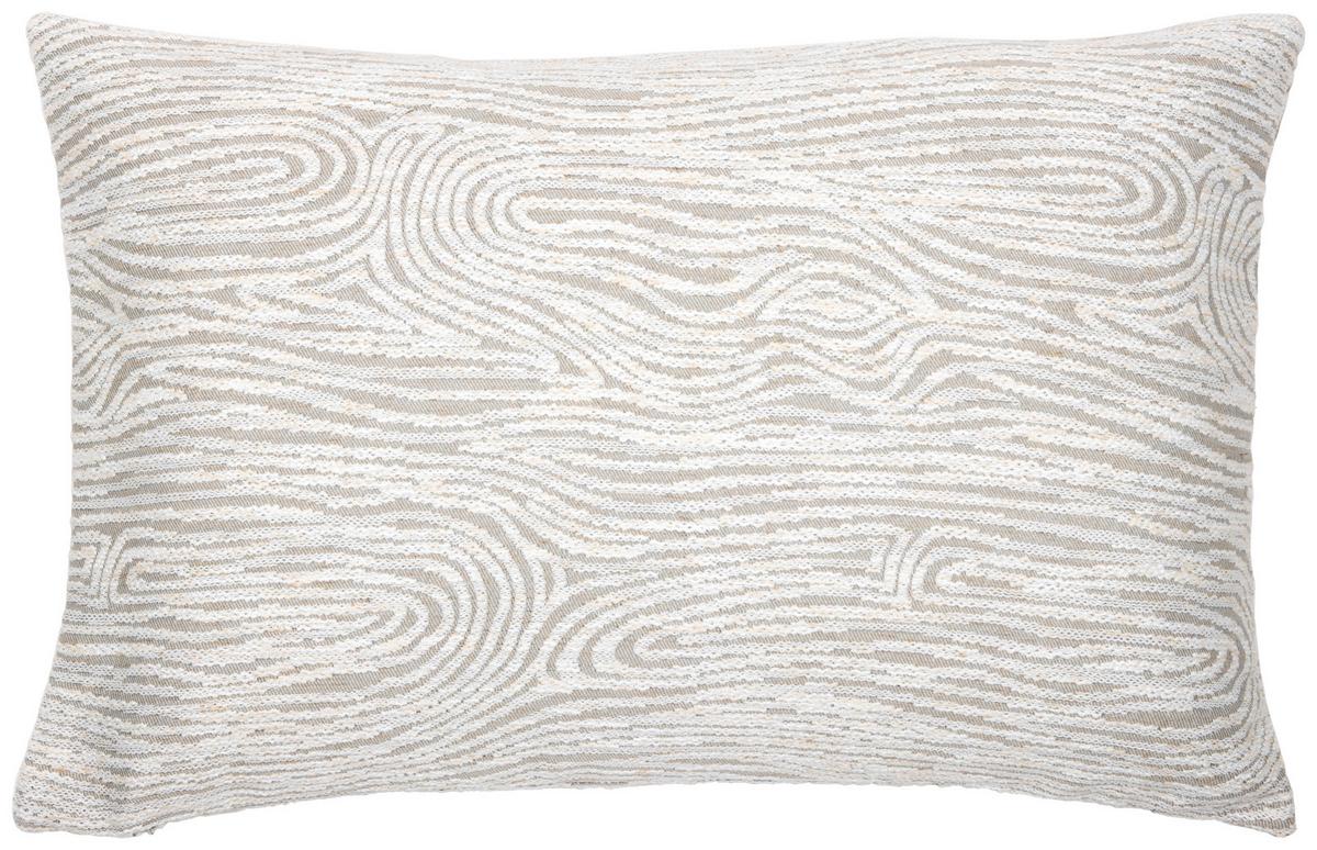 Kissenhülle Weave Perlmutt ca. 40x60cm - Perlmutt, Textil (40/60cm)