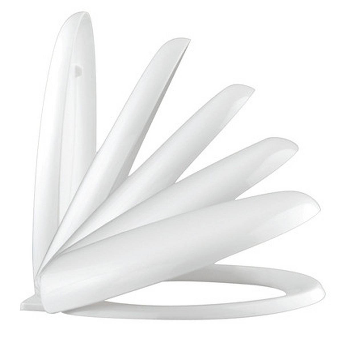 Capac WC Luka - alb, plastic (37.3/5.7/45cm) - Schütte
