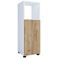 UNTERSCHRANK FLANDU - Honigeiche/Weiss, Modern, Holzwerkstoff/Kunststoff (31/93/30cm) - MID.YOU