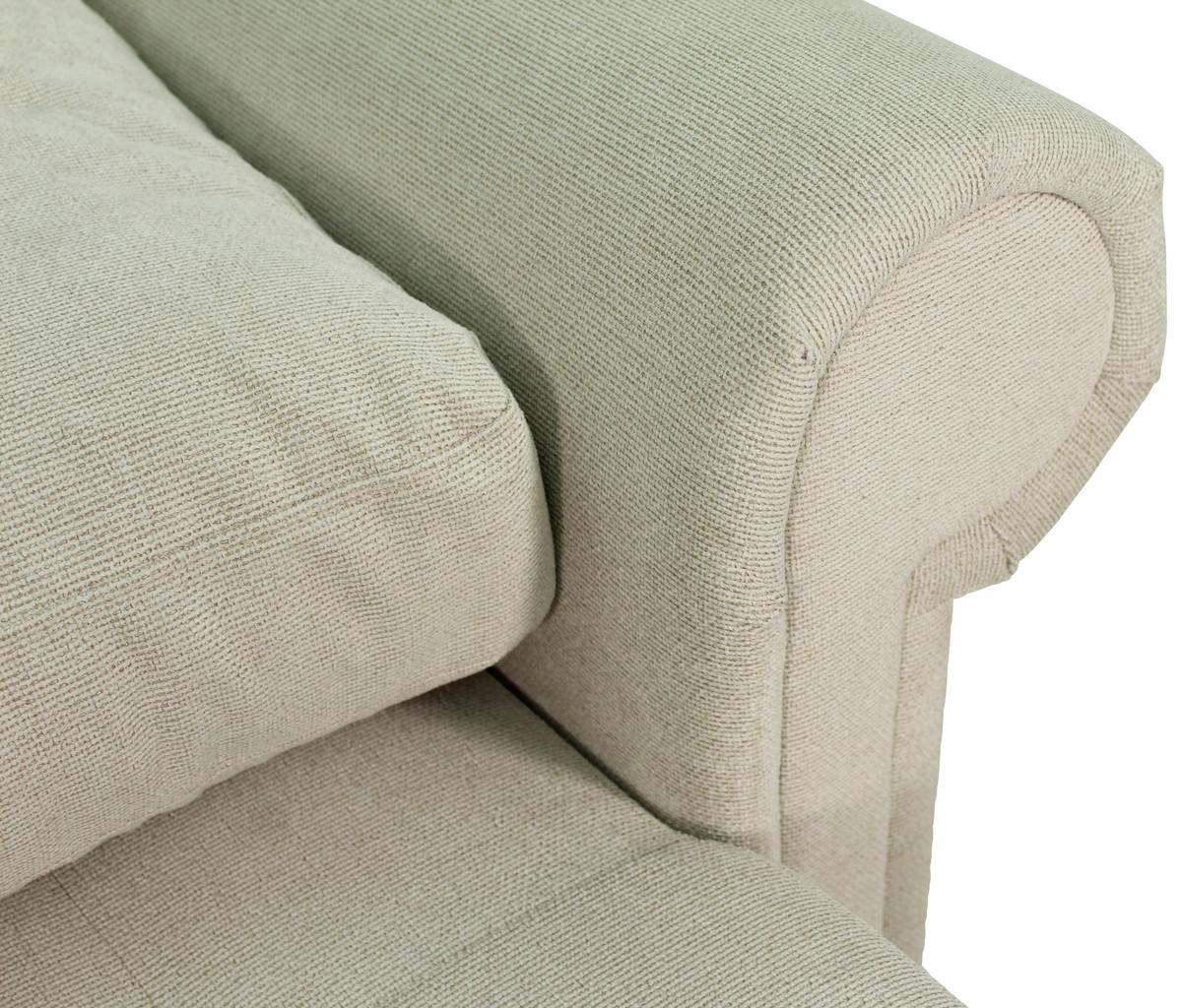 Kutna Garnitura Oslo - krem, Romantično / ladanjski, tekstil (260/85/155cm) - Modern Living