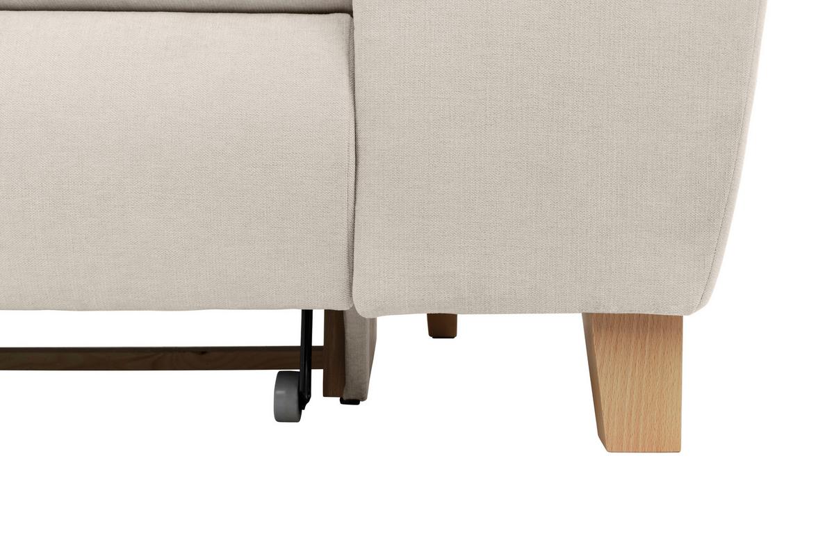 Coltar LUGO - crem, Modern, plastic/lemn (205/98/266cm) - Mömax