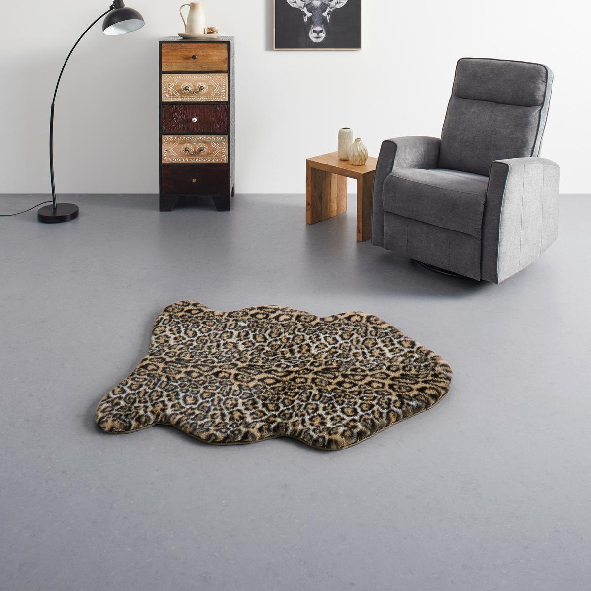 Umjetno Krzno Leo 60x90cm - bijela/curry žuta, Konvencionalno, tekstil (60/90cm) - Mömax