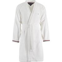 SZLAFROK KĄPIELOWY TH PLAIN - biały, Basics, tkanina (XXLnull) - Tommy Hilfiger