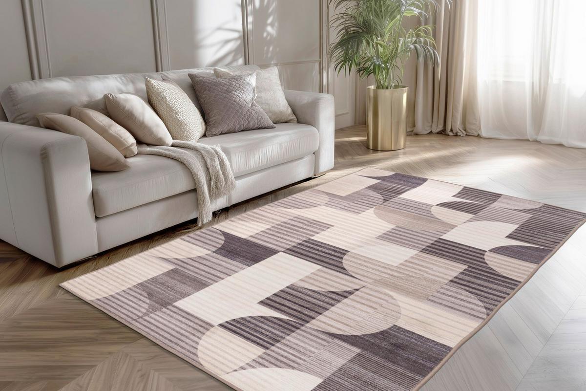 Síkszövött Szőnyeg Bluster 425 Taupe 200x290 - taupe, Basics, textil (200/290cm) - Kayoom