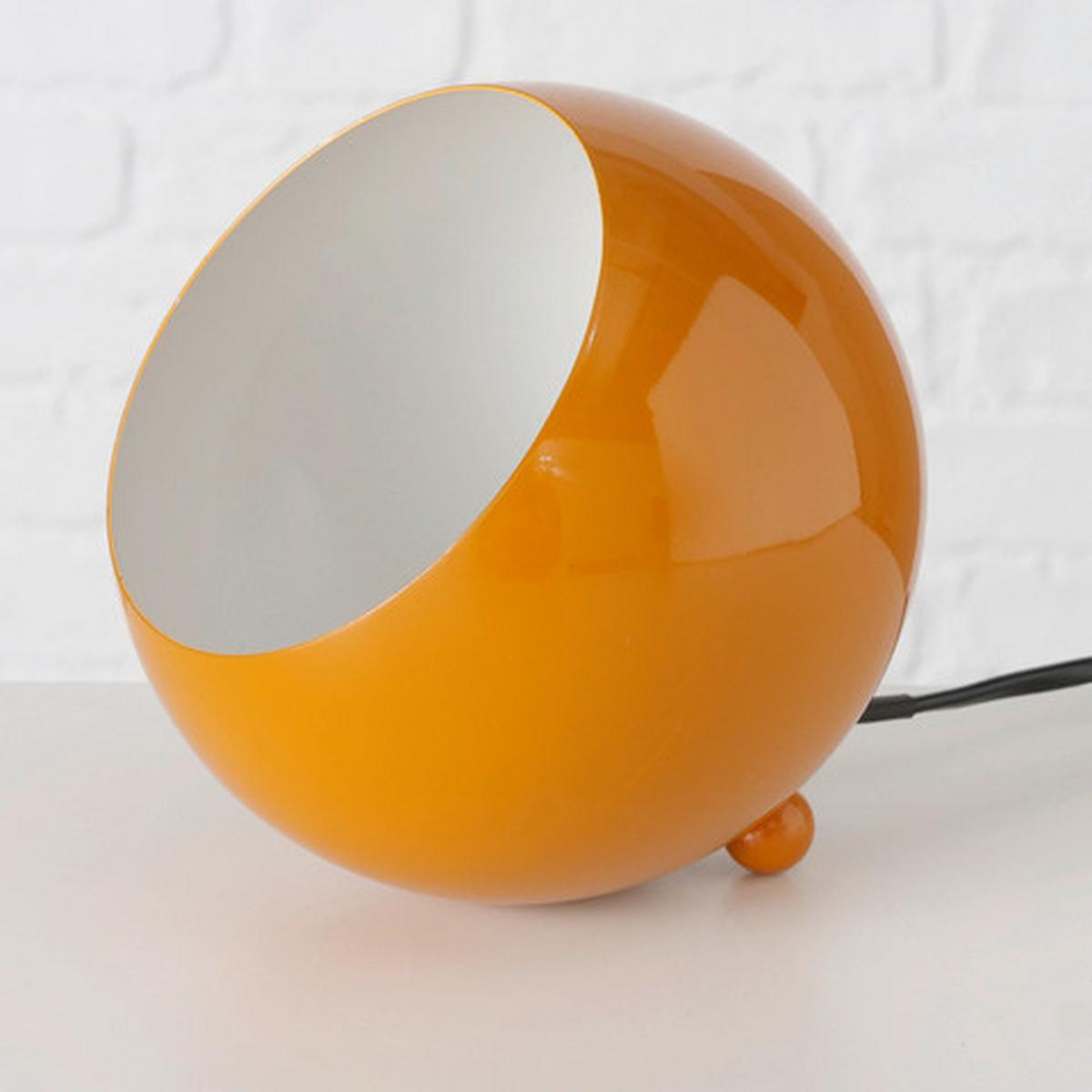 LAMPA STOŁOWA 2040092 - RETRO - pomarańczowy, Basics, metal (15/15/15cm) - Boltze Home