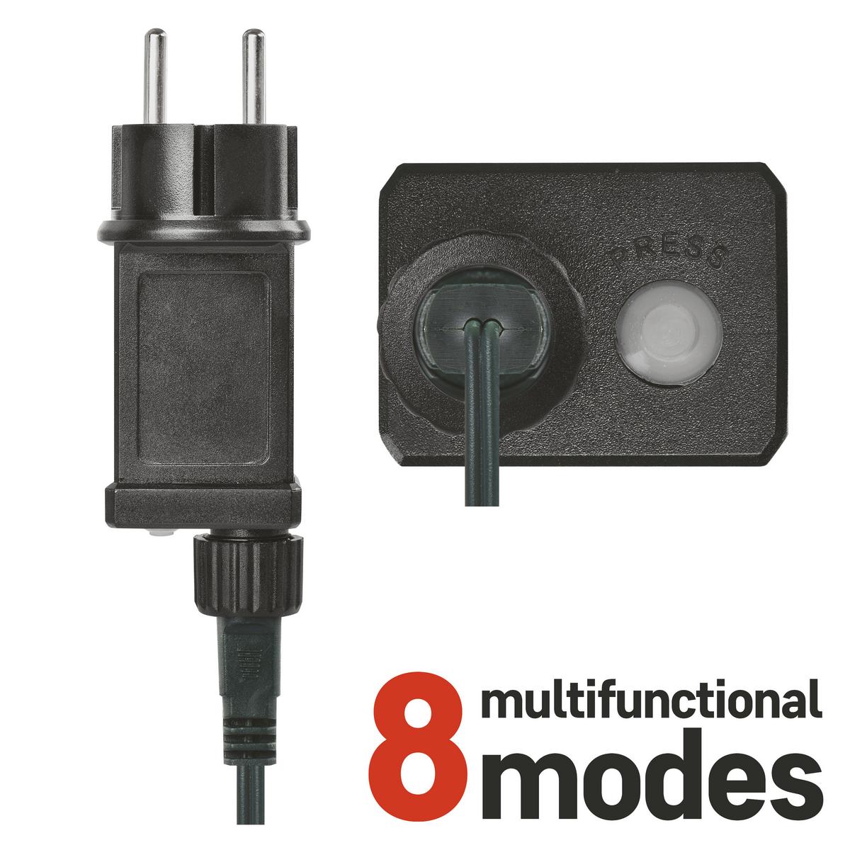 Led Fényfüggöny 400db Led - áttetsző, Basics, műanyag (2,9/2cm)