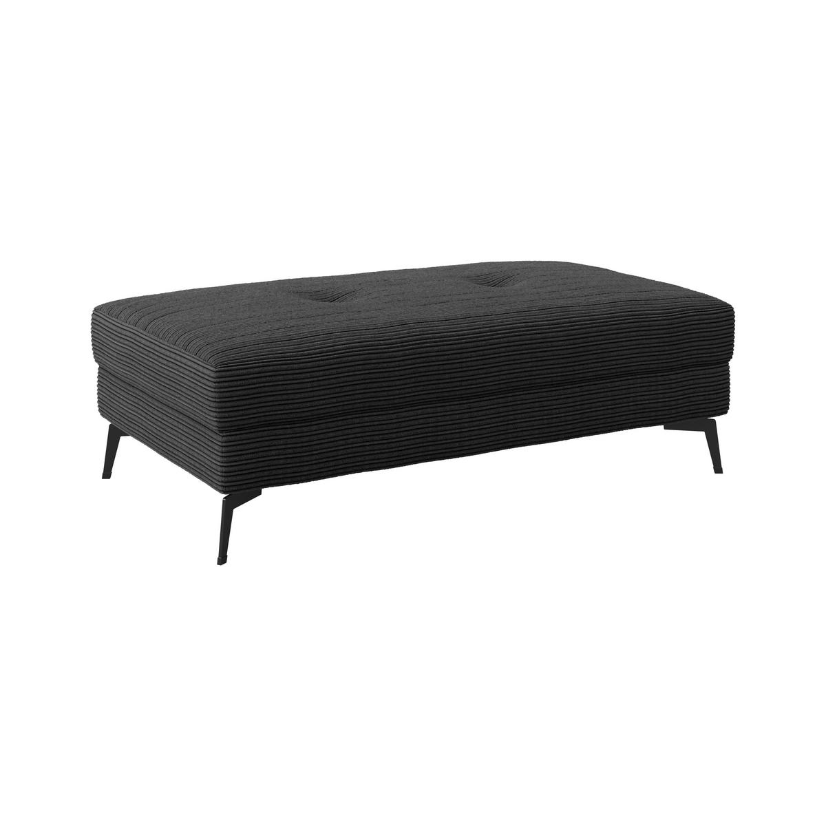 Tabure Zero - crna, Trend, tekstil (140/80cm)