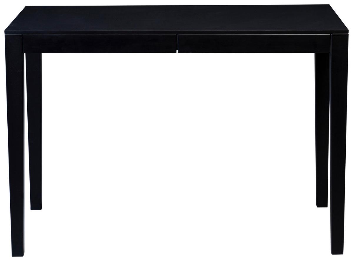 BIURKO GUNAR - czarny, Konventionell, materiał drewnopochodny (110/60/75cm) - Livetastic