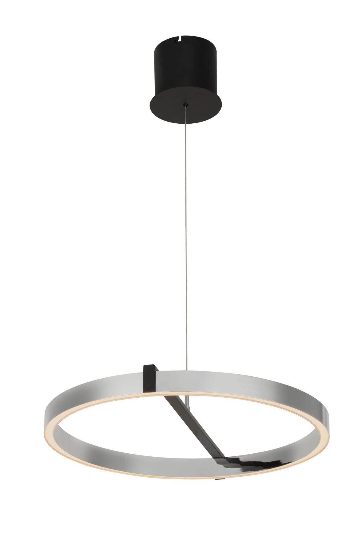 LAMPA WISZĄCA LED DRITO *DK* - przejrzysty, Trend, tworzywo sztuczne/metal (50/50-200cm) - Dieter Knoll
