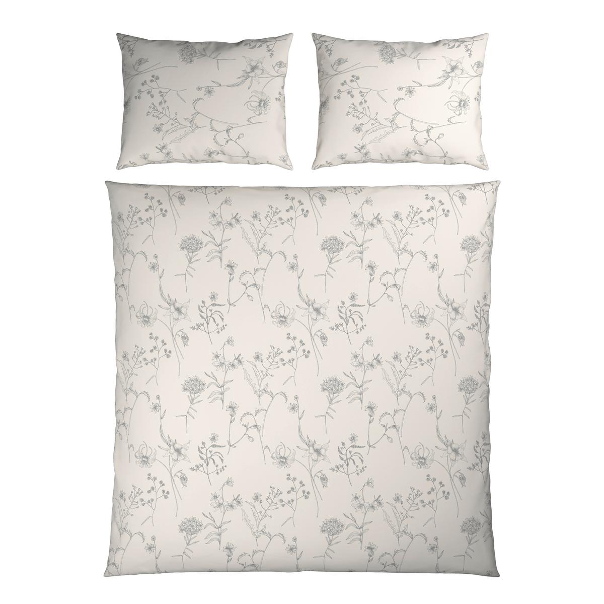 Posteljnina Nature Romy Xxl - siva/bela, tekstil (200/200cm) - Mömax