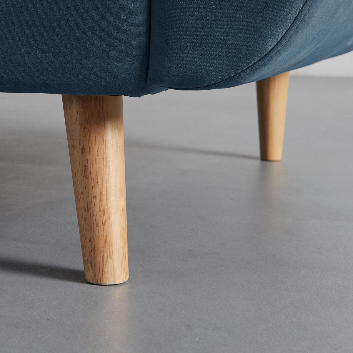 Canapea extensibilă CORA - albastru, Modern, lemn/textil (214/92/81cm) - Bessagi Home