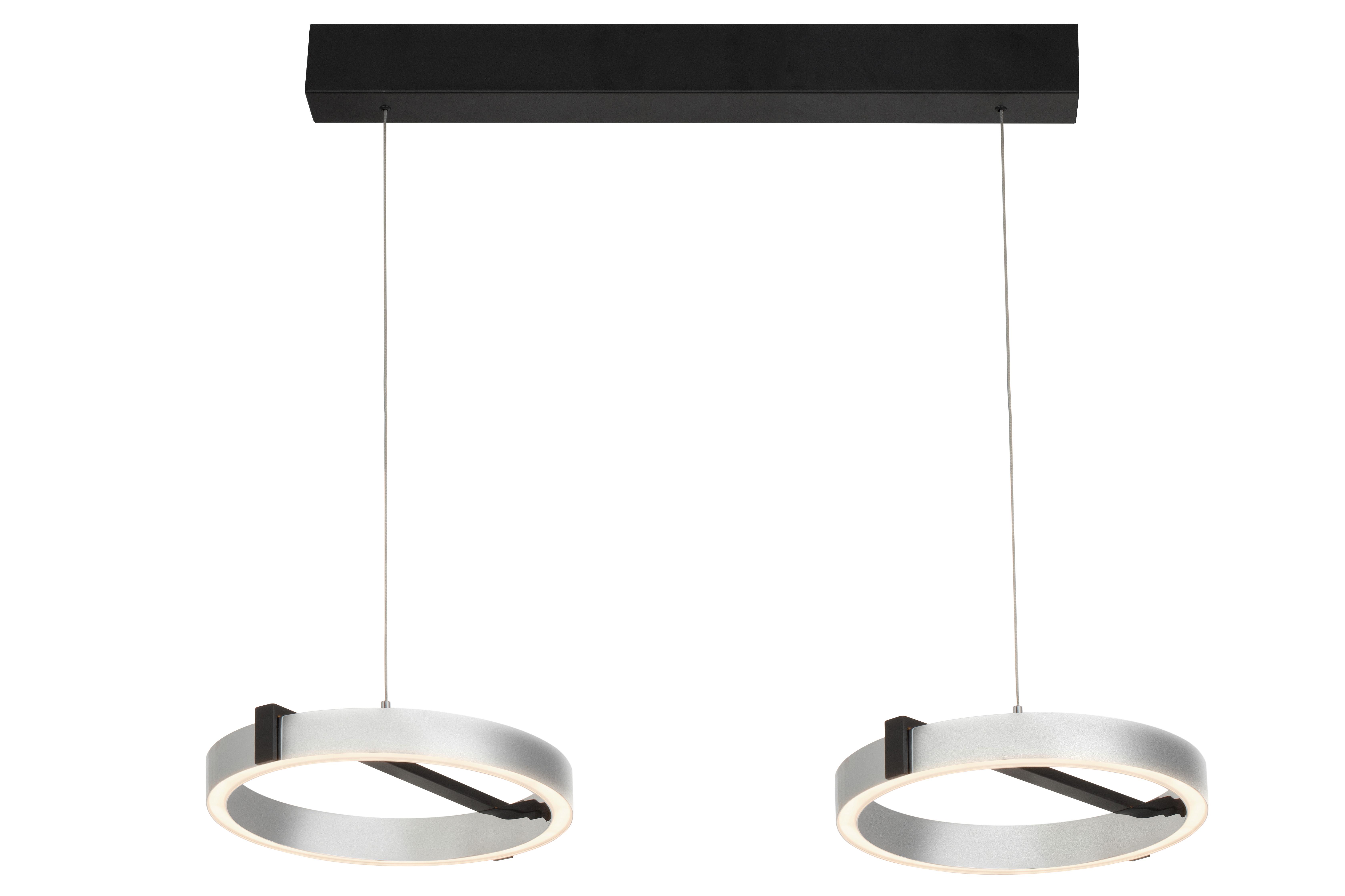 LAMPA WISZĄCA LED DRITO - przezroczysty, Trend, tworzywo sztuczne/metal (83/29/50-200cm) - Dieter Knoll