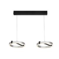 LAMPA WISZĄCA LED DRITO - przezroczysty, Trend, tworzywo sztuczne/metal (83/29/50-200cm) - Dieter Knoll