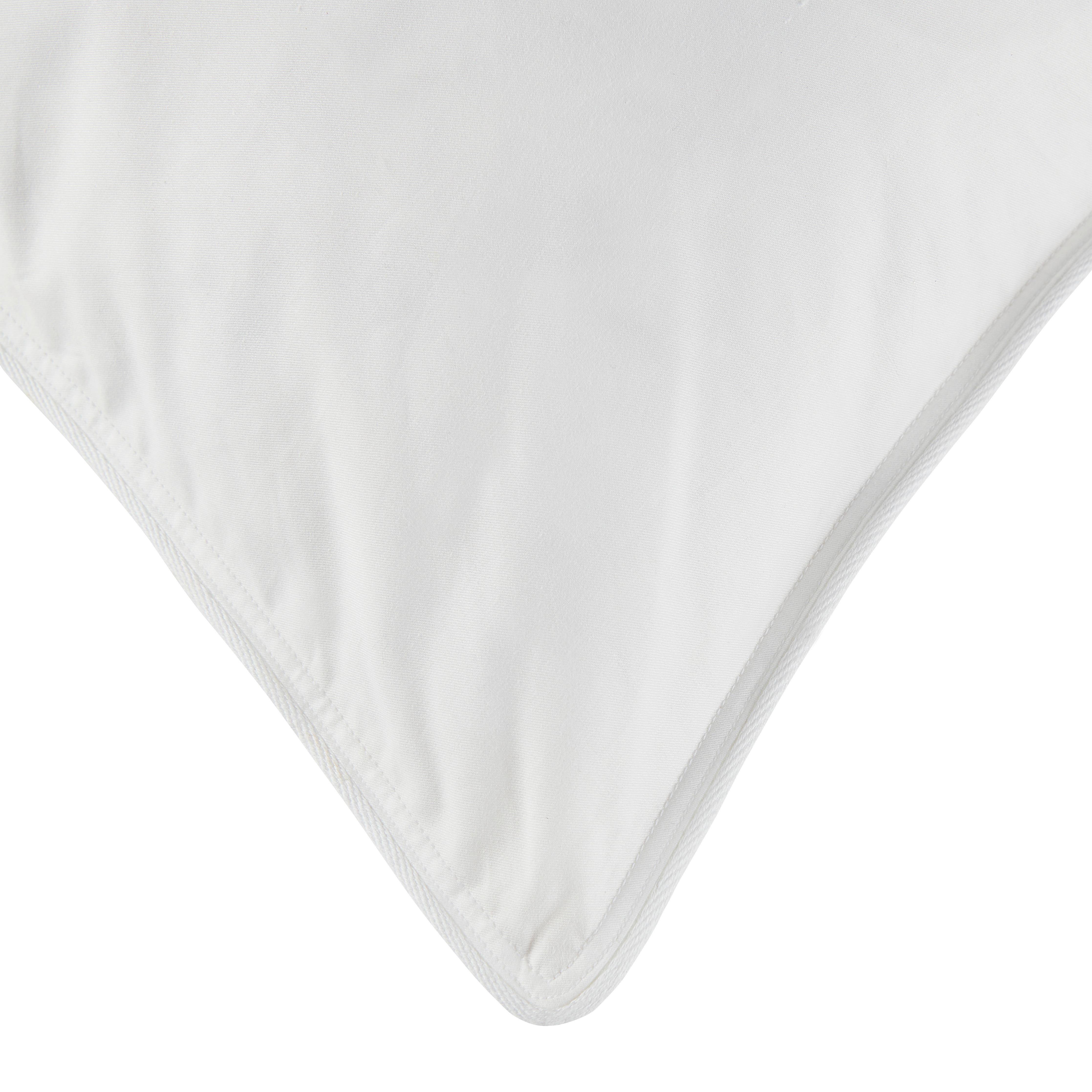Kopfpolster Martha Luise in Weiss ca. 40x80cm - Weiss, Textil (40/80cm) - Premium Living