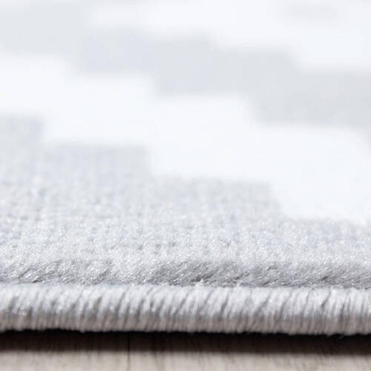 Webteppich Plus Grau ca. 140x200cm - Grau, Basics, Textil (140/200cm) - Novel
