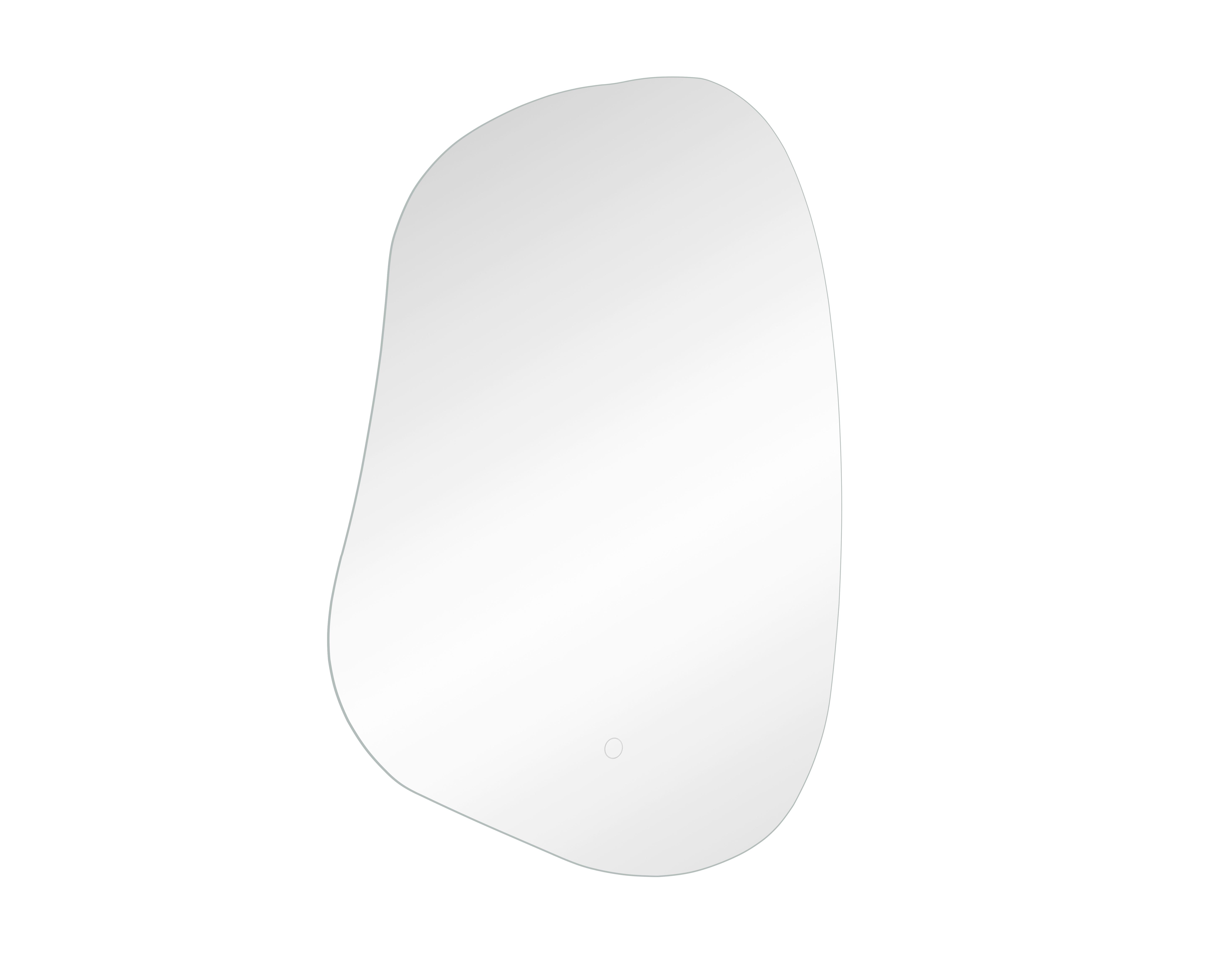 SPEGEL MED BELYSNING RAVINA - Modern, glas (50/70cm) - Mömax