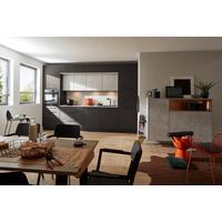 Küchenblock Plus Lucca in Grau/Schwarz - Schwarz/Grau, MODERN, Holzwerkstoff - Nolte Küchen