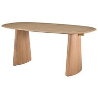 Jedilna Miza Palma, Barva Hrasta, 180x100 - naravne barve, Moderno, leseni material/les (180/100/75cm) - MID.YOU