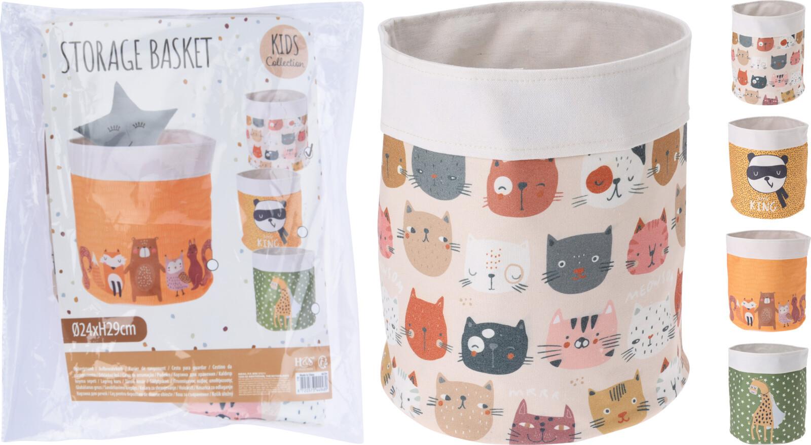 Játéktároló Kids Collection - textil (24/29cm)