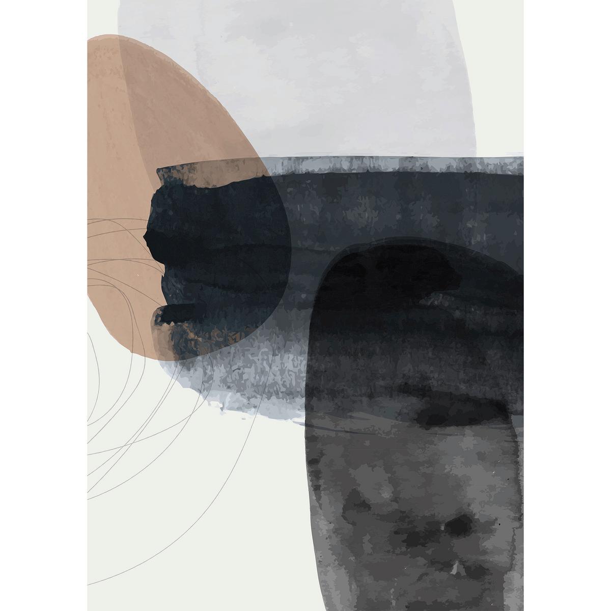 Poster Vincent - večbarvno, papir (50/70cm) - Modern Living