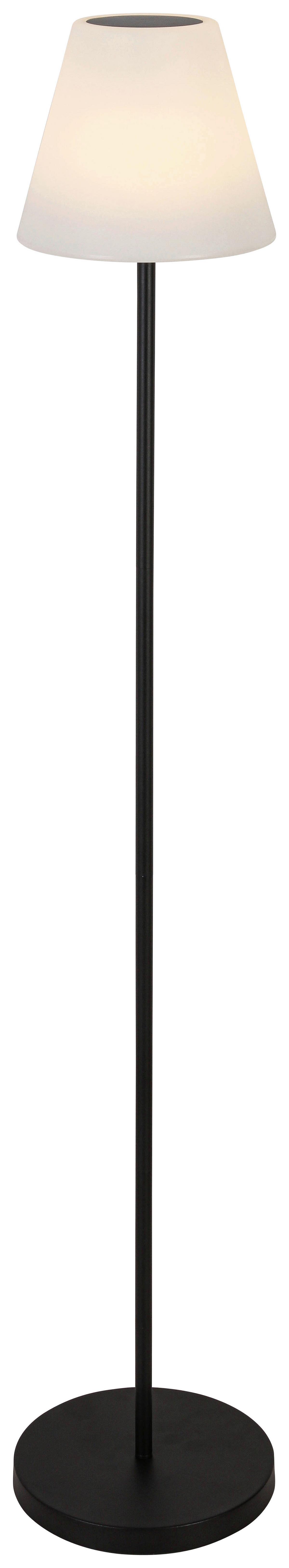 Lampă de exterior cu LED Jom - alb/negru, Modern, plastic/metal (25cm) - Modern Living