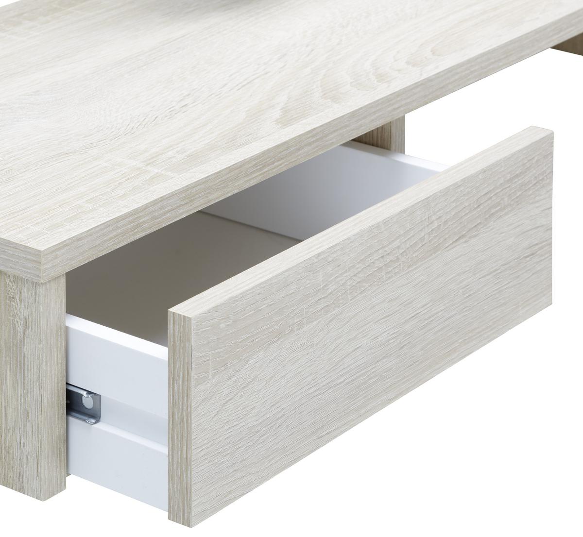 Nastavek Za Pisalno Mizo Mister Office, Hrast - barve hrasta, Moderno, leseni material (120/14/31cm) - Mömax