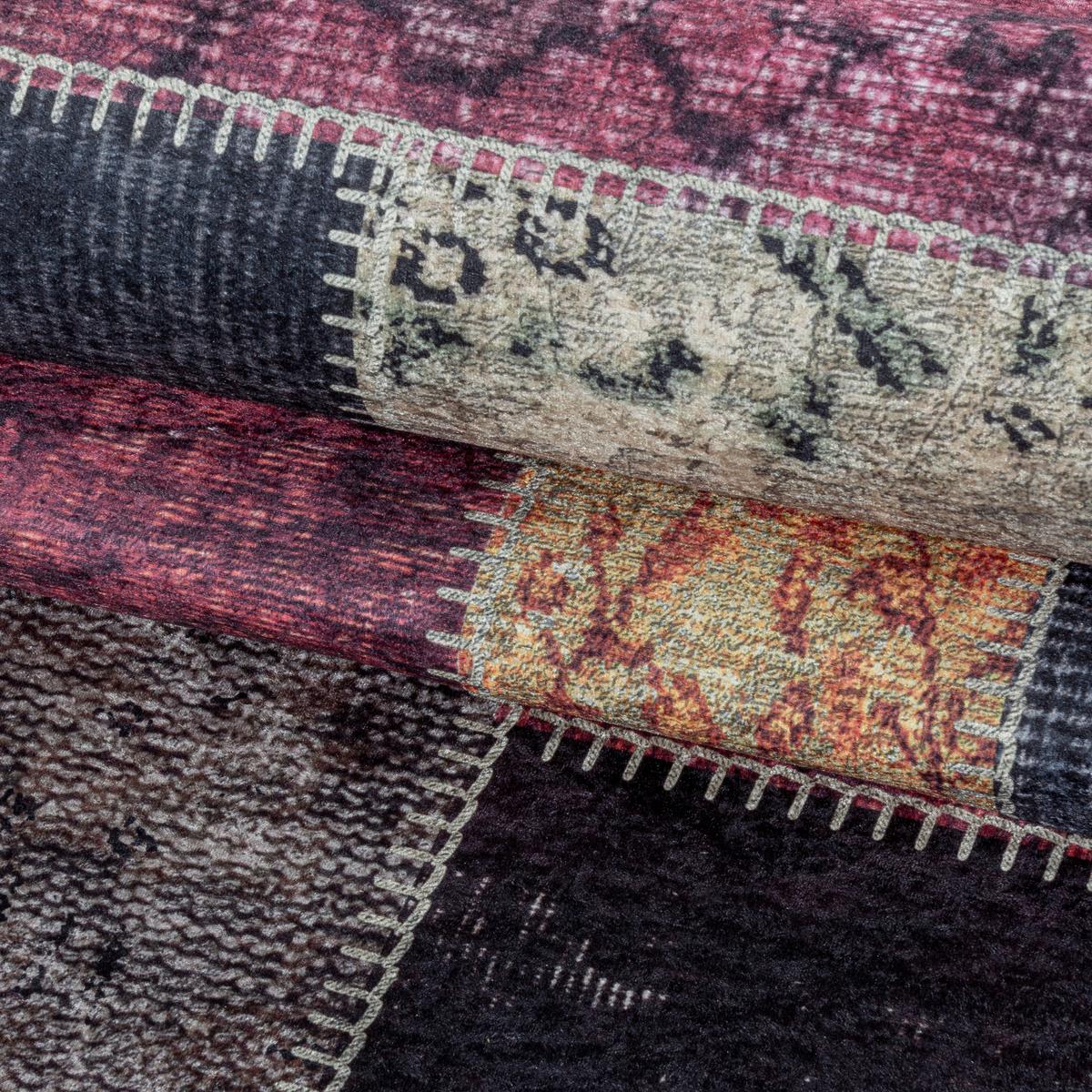 Flachwebeteppich Fiesta Multicolor ca. 80x150cm - Multicolor, Design, Textil (80/150cm) - Novel
