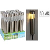 Szolárlámpa Dt3000340 - fém (6/6/27cm)