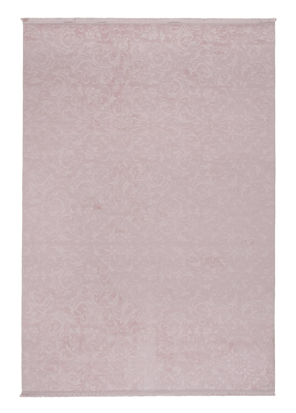Webteppich Daphne 3 in Rosa ca. 150x220cm - Rosa, MODERN, Textil (150/220cm) - Modern Living