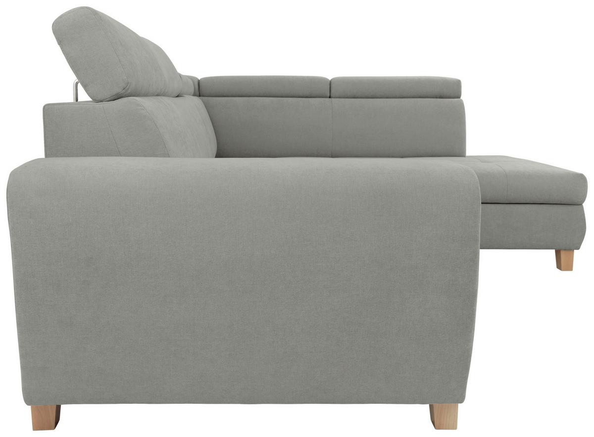 Coltar LUGO - gri, Modern, plastic/lemn (266/98/205cm) - Mömax