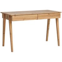 BIURKO 2DRAWER - dąb wotan, Modern, materiał drewnopochodny (120/60/76cm) - MID.YOU