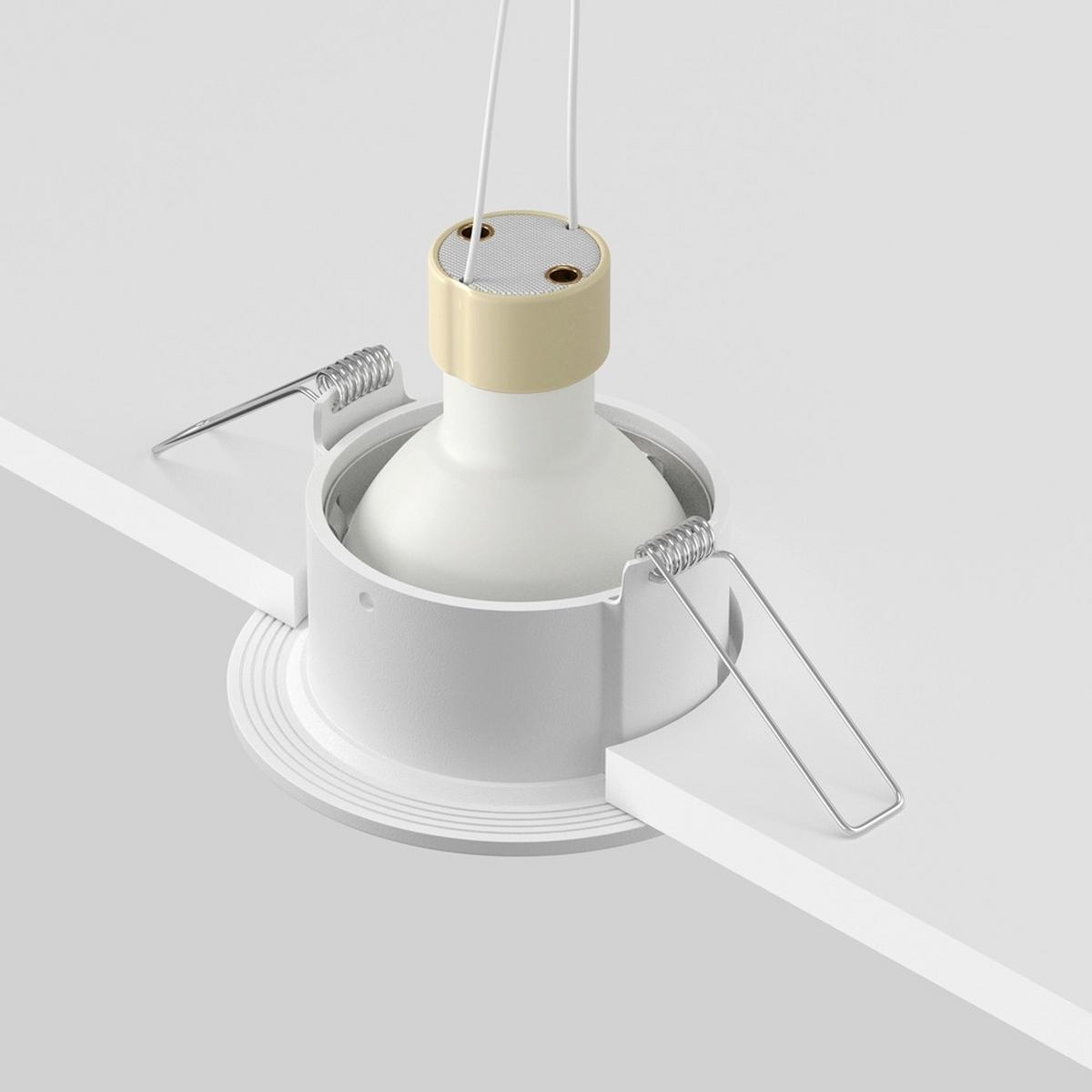 DECKENLEUCHTE SLIM - Weiss, Modern, Metall (8,5/4cm) - MAYTONI
