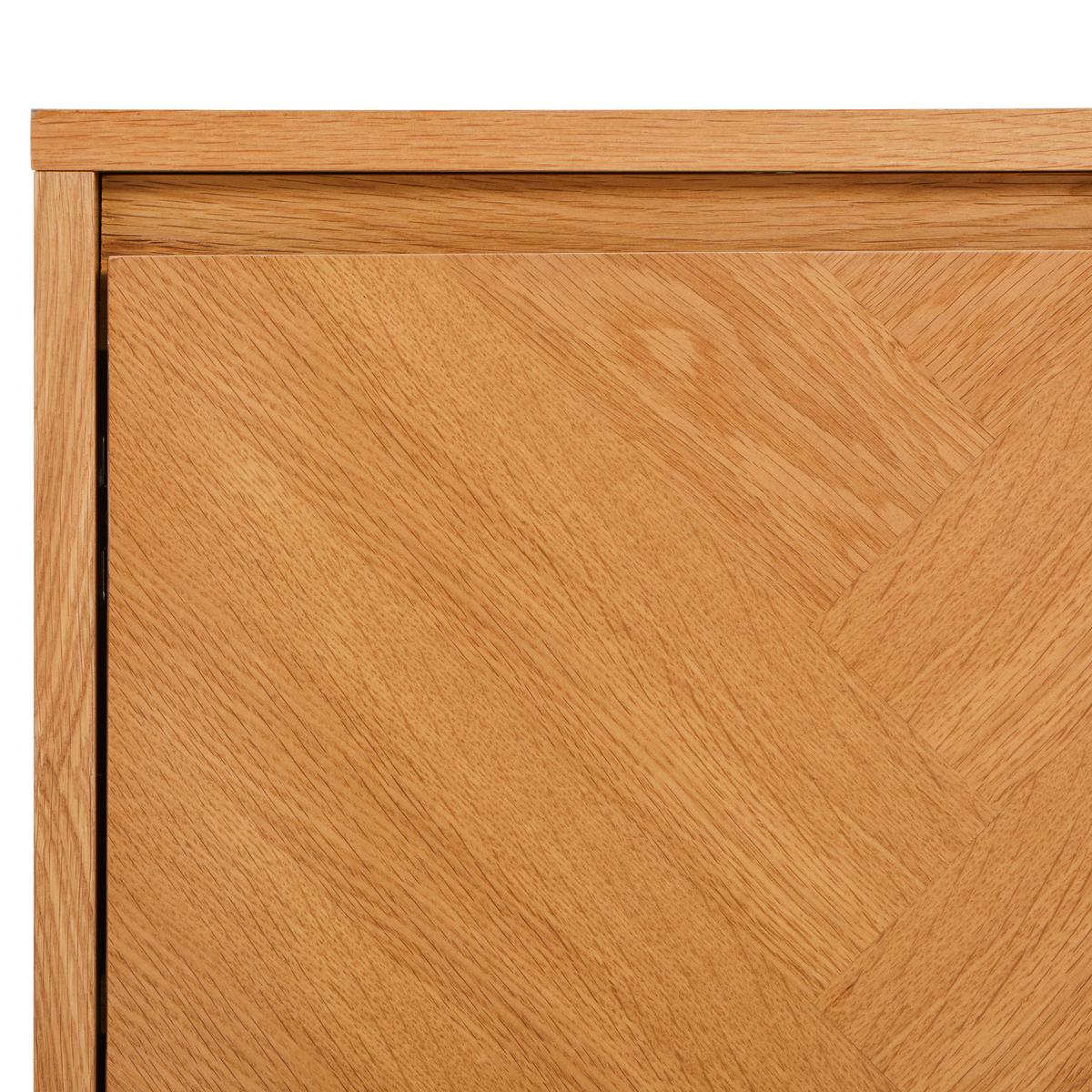 KOMODA SZEROKA ZADAR - kolor dębowy, Konventionell, materiał drewnopochodny/drewno (150/75/40cm) - MID.YOU