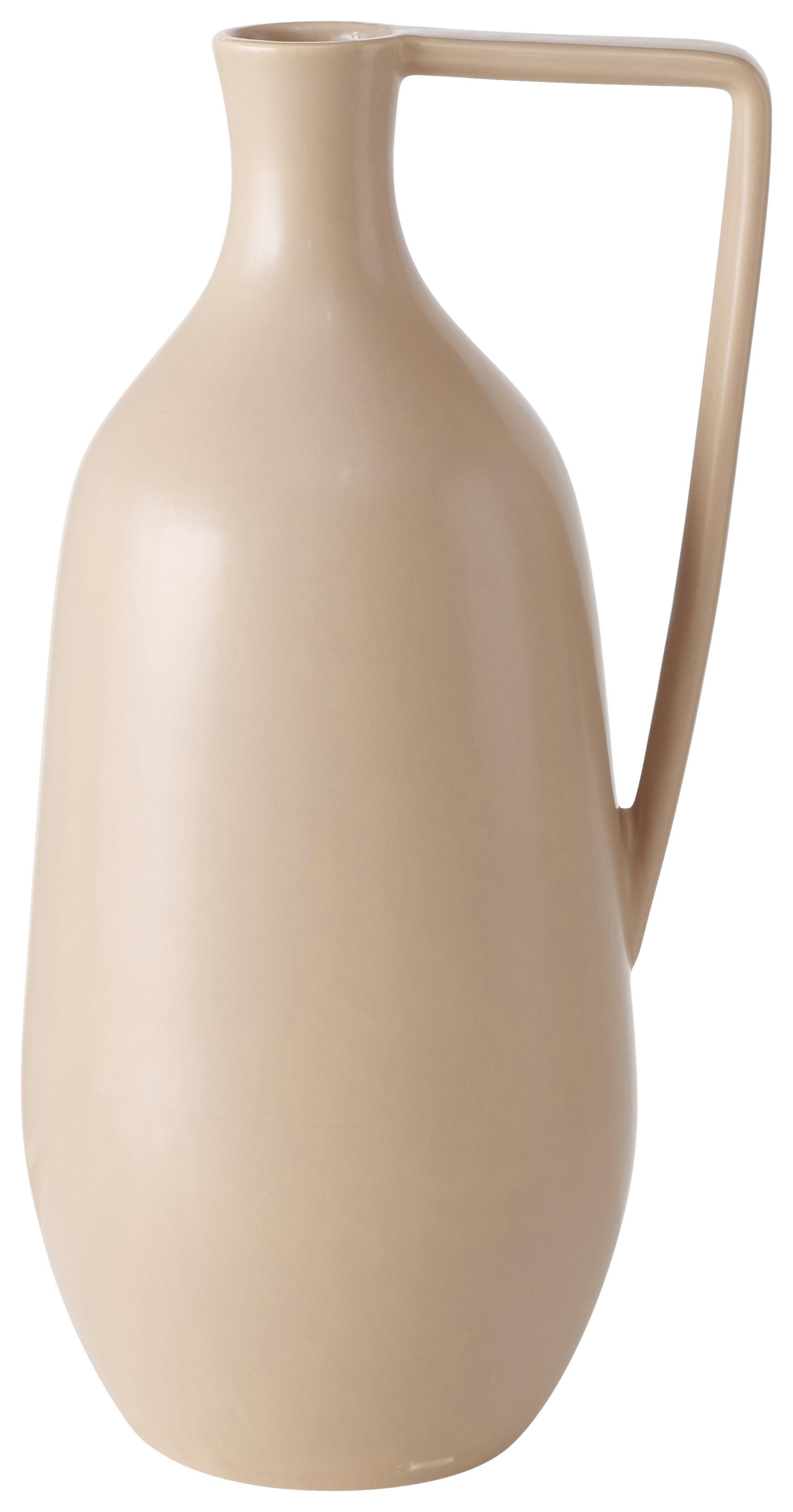 Vaza Naimo I -Paz- - svetlo rjava, Moderno, keramika (16/36cm)