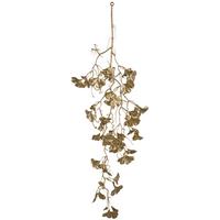 Plantă decorativă Ginkozweig I - auriu, Konventionell, plastic (80cm) - Modern Living