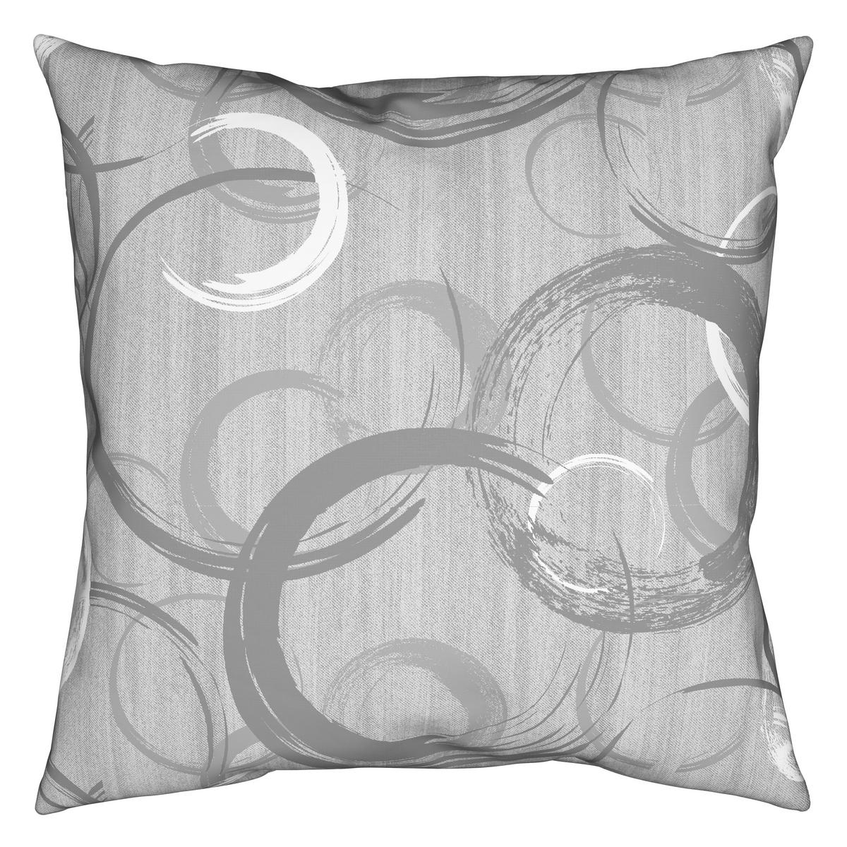Bettwäsche New Circles Grau ca. 135x200cm - Grau, Textil (135/200cm) - Modern Living
