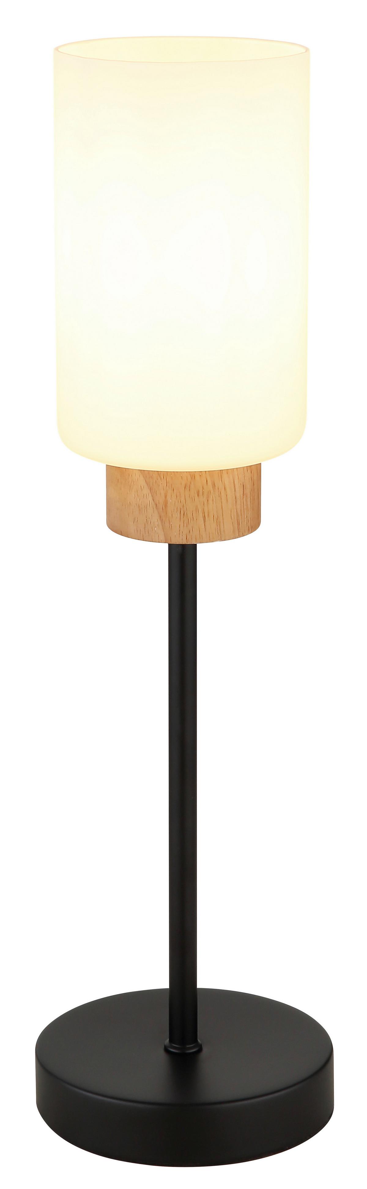 Proiector Rowena - maro/opal, Design, sticlă/lemn (12/42cm) - Globo