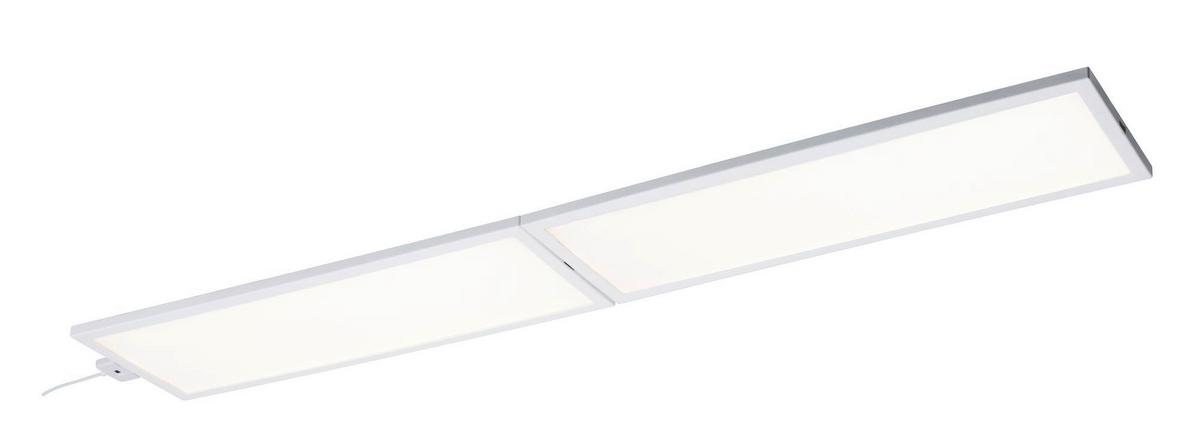 LED-Paneel Ace Extension in Weiß max. 7,5 Watt - Weiß, Basics, Metall (30/10/7cm) - Paulmann