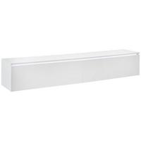 KOMODA NISKA HANGMEN - biały wysoki połysk, Trend, materiał drewnopochodny (180/30/33cm) - Xora