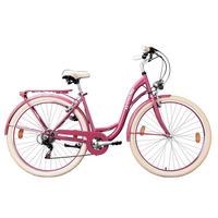 CITYBIKE Damen 28" Balloon RH 48cm - Rot, Basics, Metall (180/70/80cm) - Da Capo
