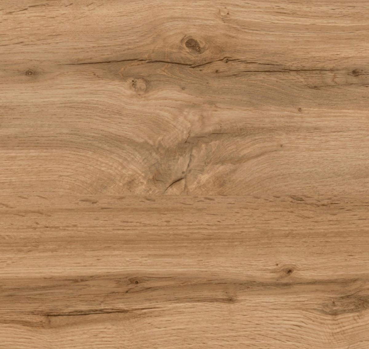 Küchenblock Sorrento ohne Geräte ca. 270 cm Weiß - Eichefarben/Weiß, MODERN, Holzwerkstoff (270cm) - Held