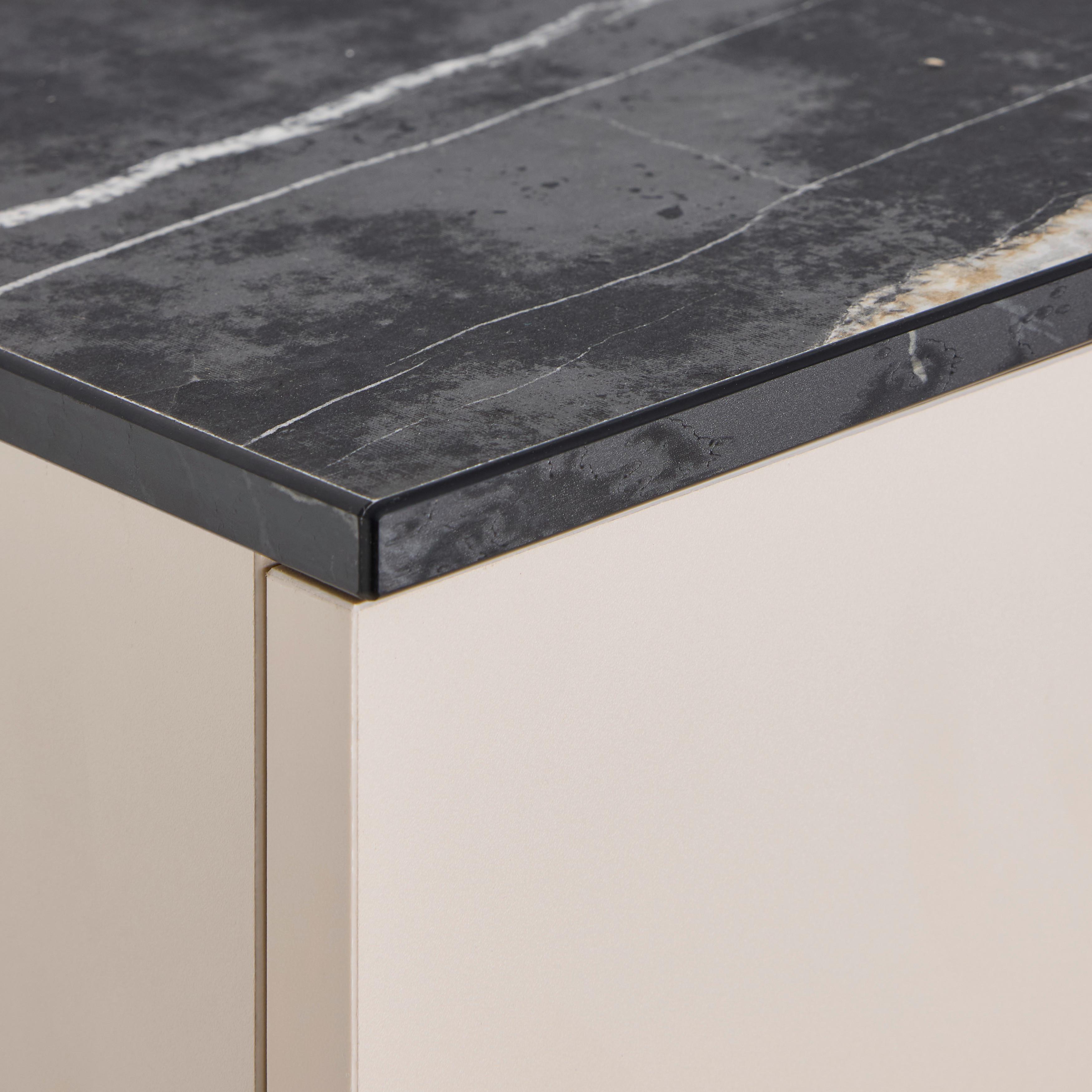 ÖVERSKÅP LIANA -EXKLUSIV- - Modern, metall/trämaterial (39,5/65/22cm) - Mömax