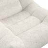 RELAXFÅTÖLJ LORENA - ljusgrå/svart, Modern, metall/textil (101/83/95cm) - Bessagi Home